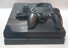 Sony Playstation 4 500GB Black Console PS4 W/ Controller Cords Tested Working