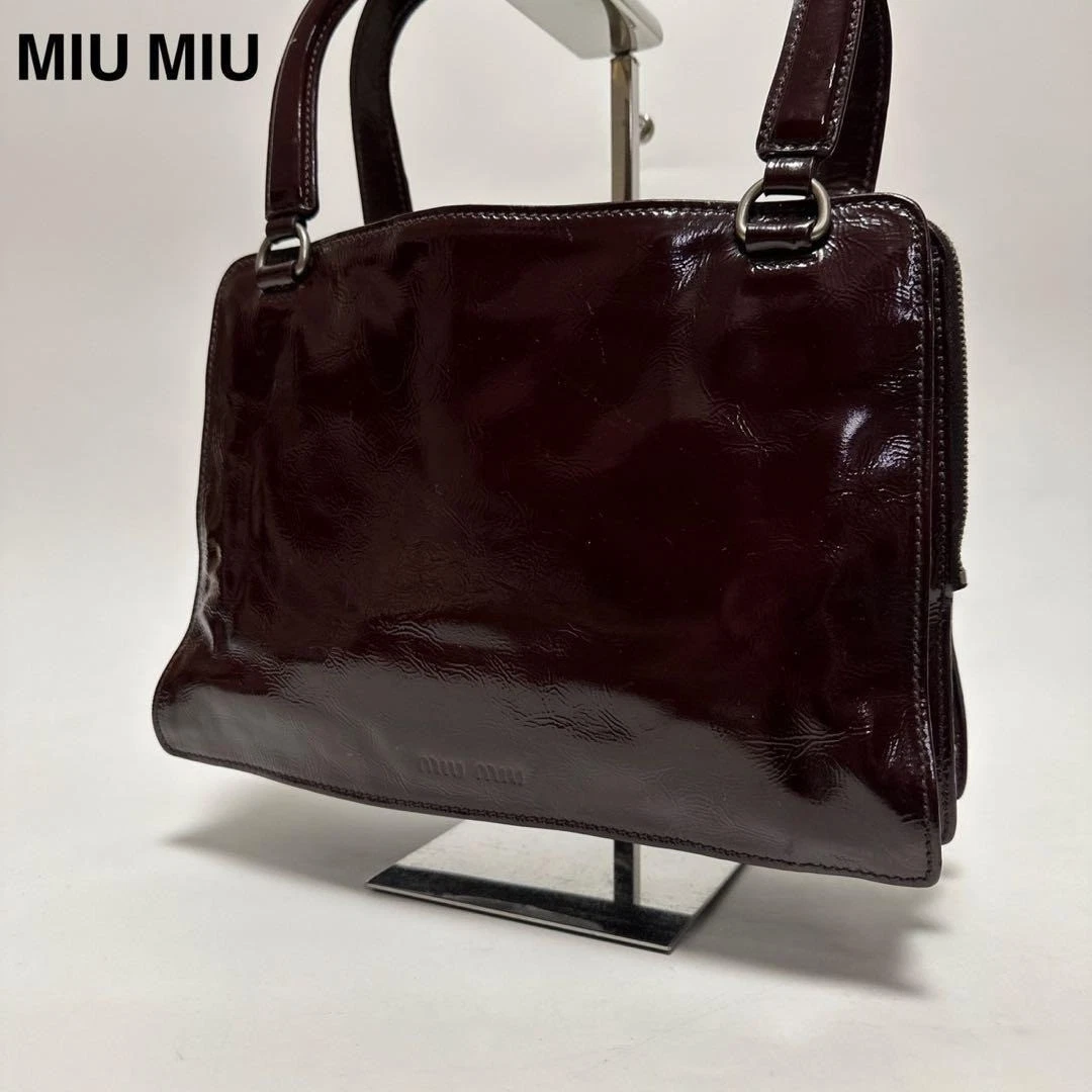 Miu Miu Patent Leather Bags & Handbags for Women for sale | eBay