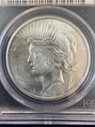 1922 $1 Peace Dollar PCGS MS63 Brilliant Silver Luster Sharp Crisp Detail
