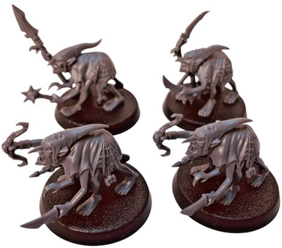 Grot Scuttlings x 4 Warhammer Quest Silver Tower OOP Sculpts Grots Age of Sigmar