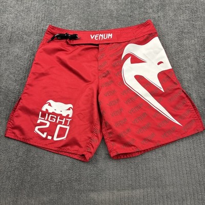 Venum MMA Fighting Shorts Mens Small Boxing Light 2.0 Drawstring Hook Loop