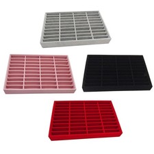 Bangle Tray With 40 Slot Inserts for Bracelet Holder Case Jewelry Display