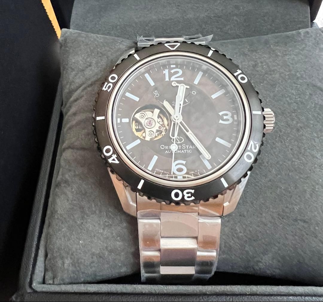 Orient Star Semi-Skeleton Diver'S Automatic Windi… - image 1