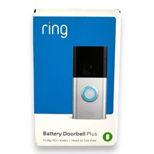 RING BATTERY DOORBELL PLUS 1536 p HD  VIDEO Head to the Toe View