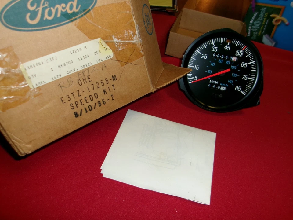 1984-1988 Ford Bronco II или Ranger спидометр E3TZ-17255-M - Изображение 2 из 2