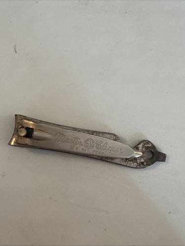 Vintage Master Clippers Matt Hall Milwalkee Nail Clippers b16