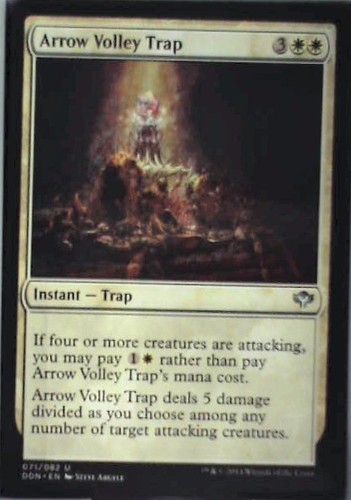 Arrow Volley Trap 071/082 Duel Decks: Speed vs. Cunning