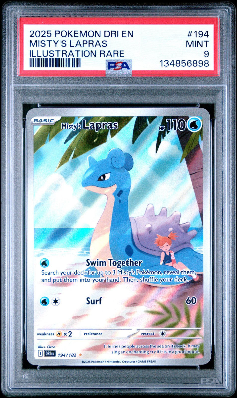Misty's Lapras #194