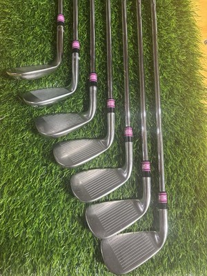 Custom Titleist Women s AP1 710 6-pw Vokey SM7 52* And 58* Wedges  BB+F Ferrule