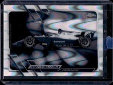 2021 Topps Chrome F1 Robert Shwartzman Black & White RayWave Refractor #116