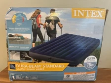 Intex Dura-Beam Standard Classic Downy Airbed Queen navy