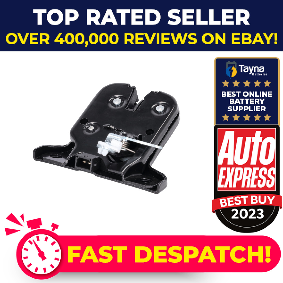 Tailgate Lock fits AUDI A3 8P1 1.2 10 to 12 8D9827505A 8D9827505A01C 8D9827505B
