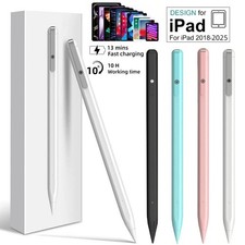 Stylus Pen for iPad 2018-2025 , Pencil for Apple iPad 11th A16/10/9/8/7/6 Gen