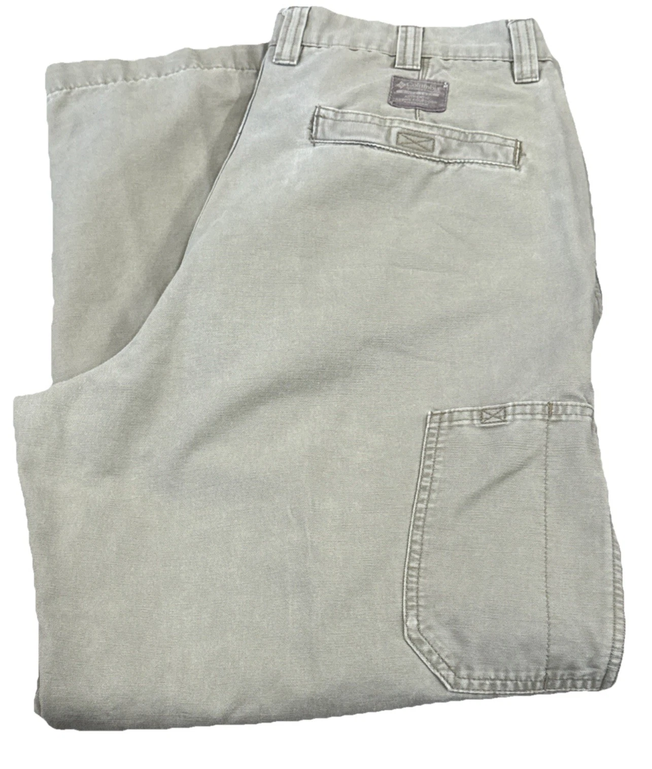 Columbia Men’s Canvas/Hiking/Fishing/Outdoor/Utility Pants 35.5x28