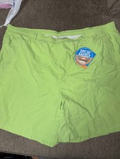 Columbia PFG Backcast III Swim Shorts Men's 3X Green UPF 50 Fishing NWT