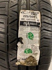 2 New 225 50 17 Cooper Zeon Rs3-g1 Extra Load All Season Tires