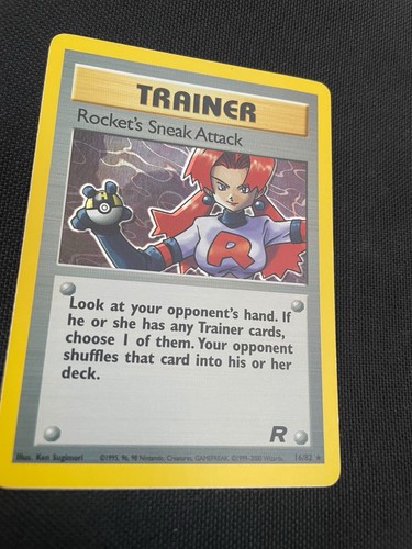 Rocket's Sneak Attack (16) — Team Rocket