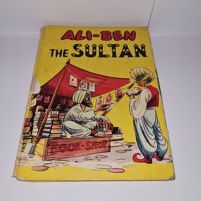 Ali Ben the Sultan   Goldex Oriental Tales   Vintage Children s Book   RARE