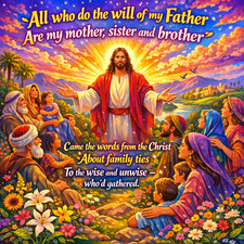 Christ's Family - Fridge/Car magnet