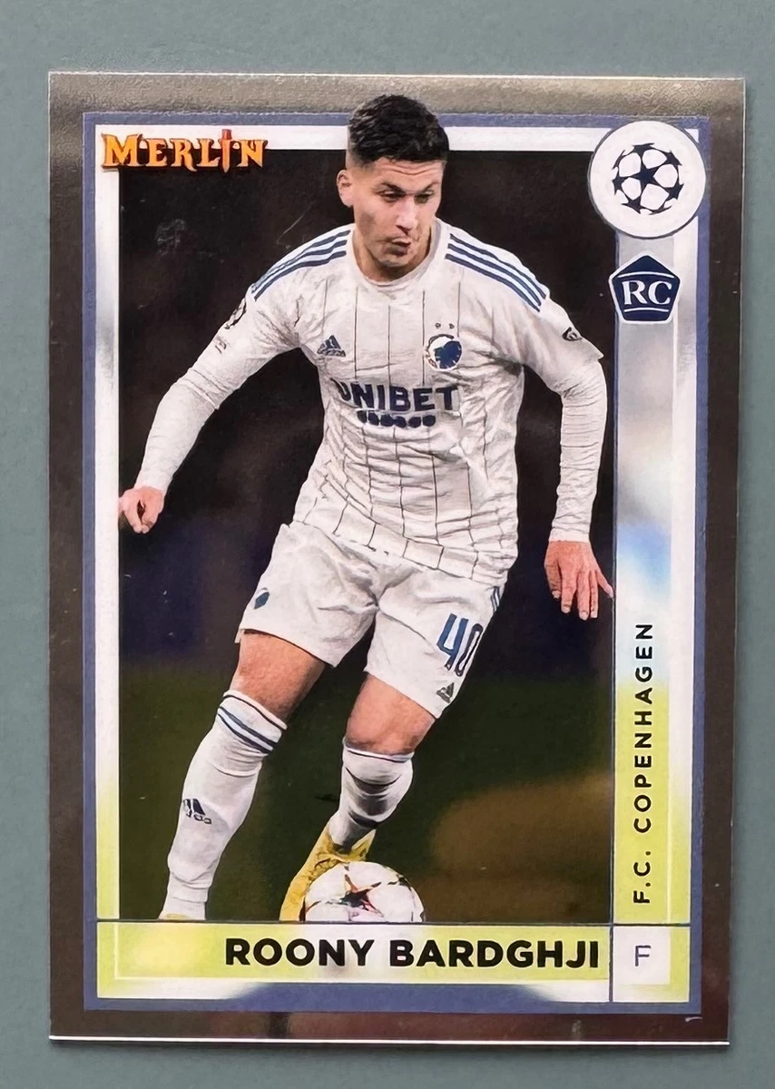 2022-23 Topps Merlin UEFA Club Competitions Roony Bardghji #60 for
