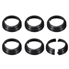 Poteau Jupe 6pcs 78mm/3.07" Split Style Poteau Base Couverture Garniture Jupe
