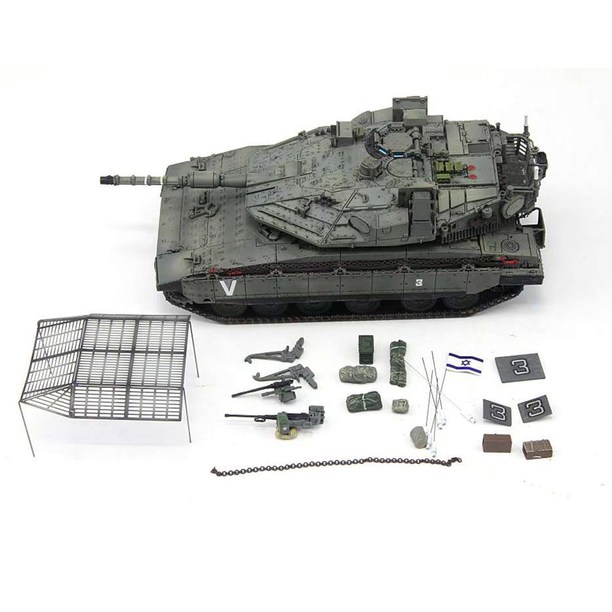 Modellino Carro Armato Israeliano Merkava 4M Scala 1/72 88MODEL Operazione Al-Aqsa Floods