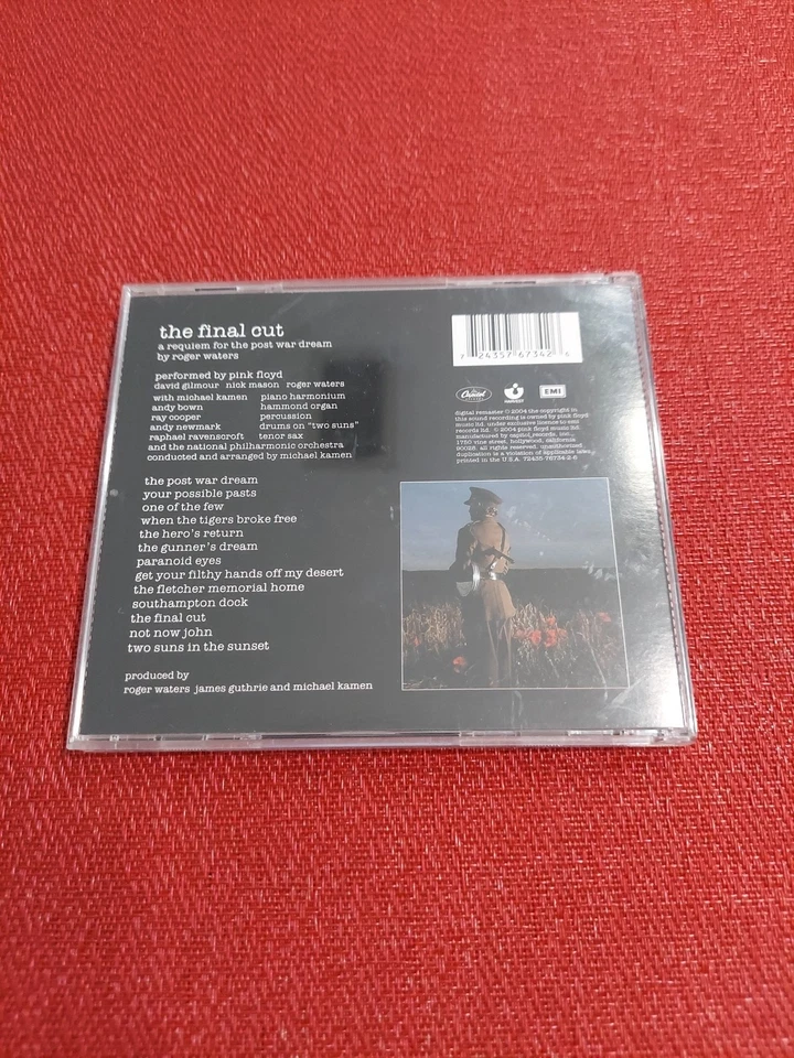 Pink Floyd - компакт-диск - окончательный выпуск (1983) очень хорошее состояние товара  - Изображение 2 из 4