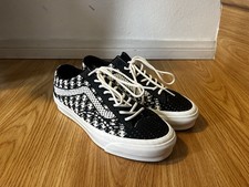 Vans Premium LX Old Skool Knit Black White Me...