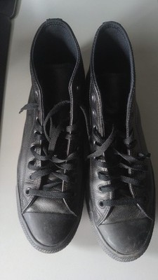 Converse Sneaker »Chuck Taylor All Star Hi Monocrome Leather« Gr 46