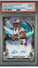 PSA 8 2024 Topps Inception - Rookie Autographs Drake Maye (AU, RC) /125