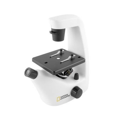 National Geographic Inverted Microscope Set with Accessories 40-400x Power Ma...