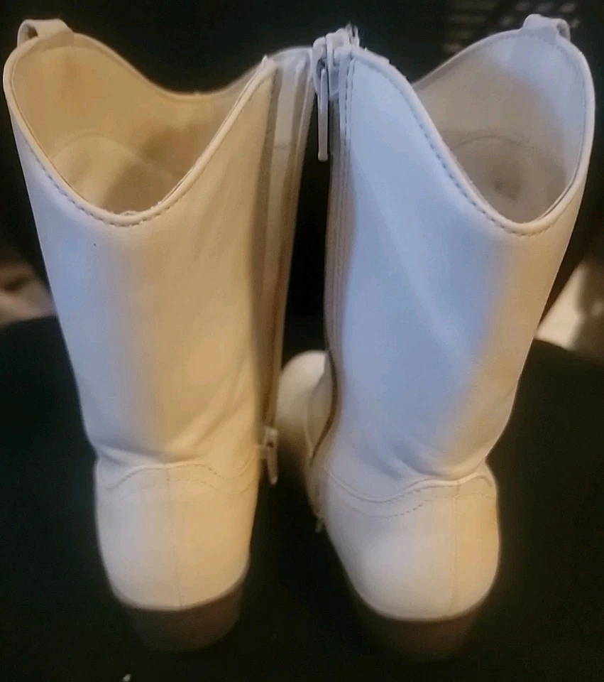 Botas de Vaquera Gymboree y Niño Pequeño Flor Occidental Beige Años Botas S 12 Foto 2 de 4