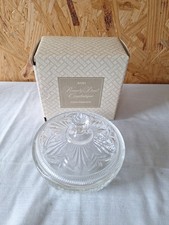VTG Avon Crystalique Beauty Dust Clear Contai...