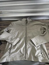 Men's Arcteryx a2b Commuter Urban Windstopper Jacket Size Xl Brown Gray