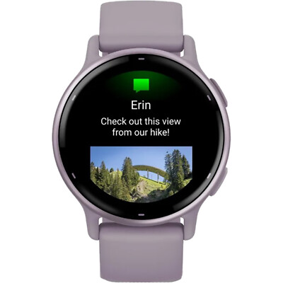 Garmin Vivoactive Bluetooth Metallic Orchid Aluminium Orchid