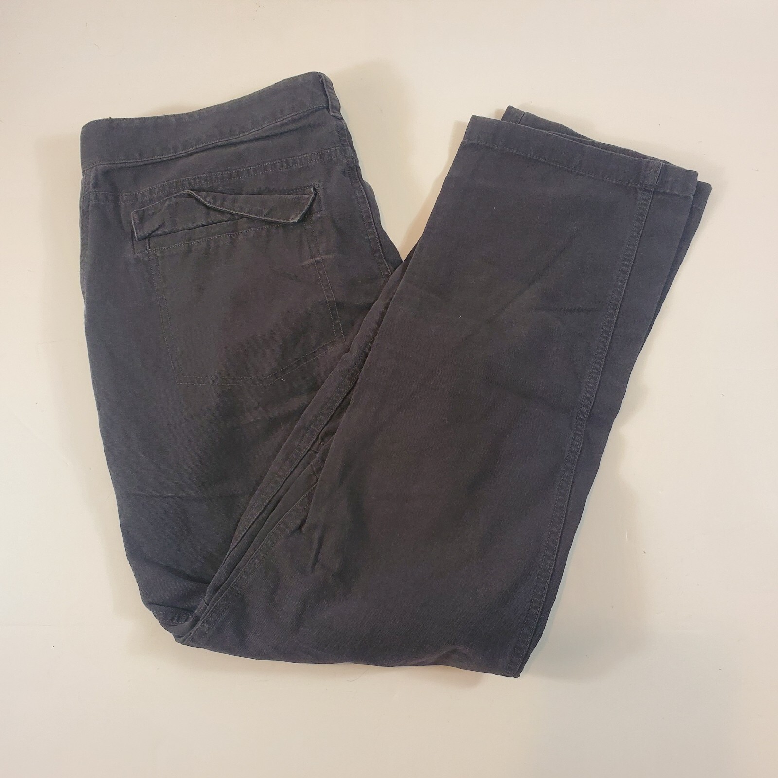 Mountain Hardware Men Pants Belted Gray 34x32 Gem