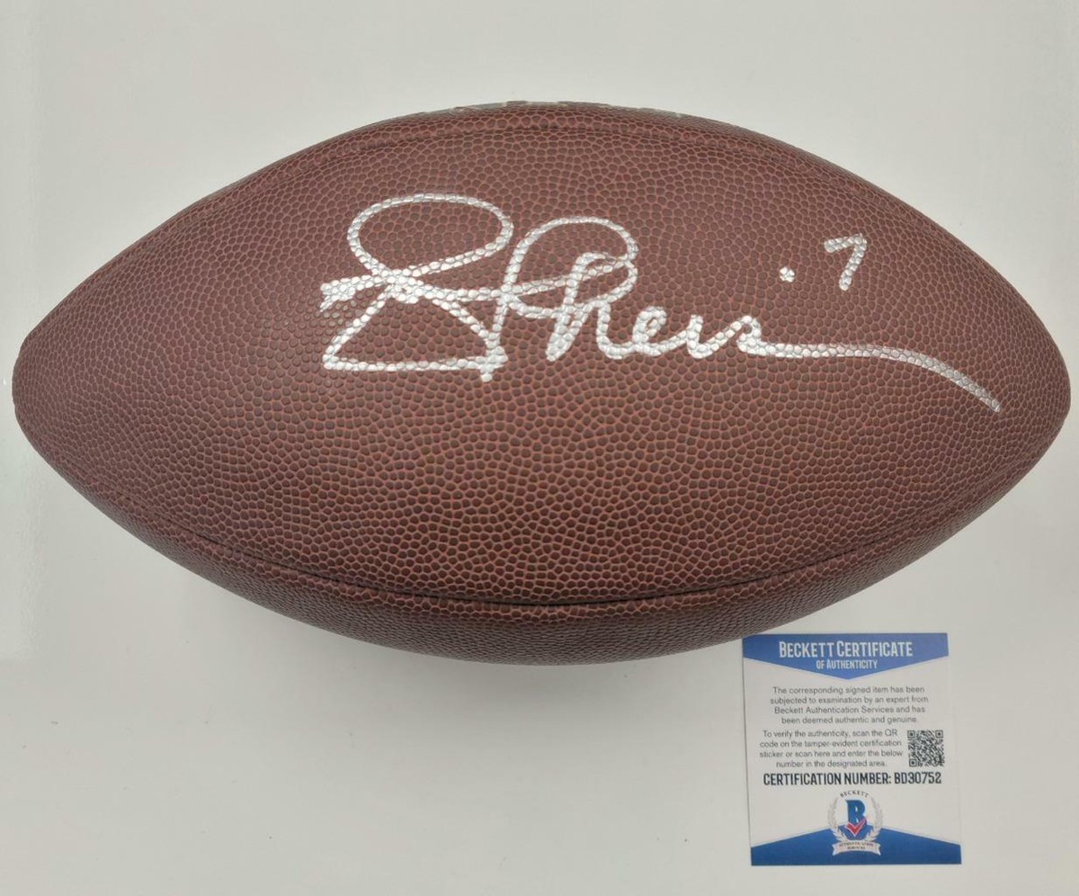 NFLサインボール Cole Holcomb Signed Wilson Replica Football — TSEShop