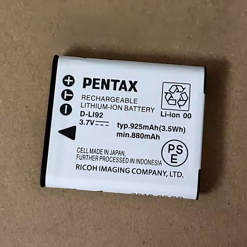 Original PENTAX D-LI92 Battery For Optio X70 RX18 RZ18 RZ10 CX3 CX5 CX6 WG1 - Picture 5 of 7