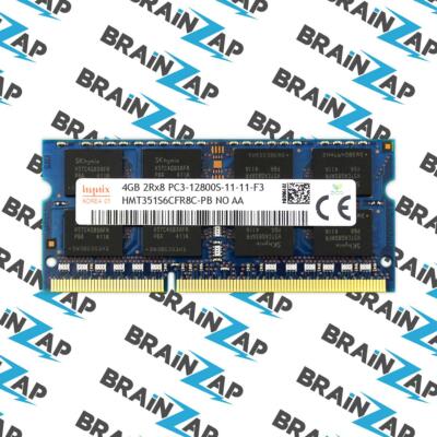 4GB DDR3 RAM Hynix HMT351S6CFR8C-PB SO-DIMM - 2Rx8 PC3-12800S-11-11-F3 1600 MHz
