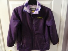 Cabela's Girls Youth Fall / Winter Purple Jacket Size M 10