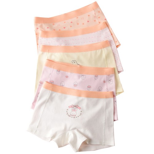 Girls Underwear Cotton Boxer Briefs Comfort Breathable Shorts Briefs For 2-16 YR - Picture 124 of 151