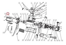 Smittybilt 97510-16 Motor Cover For X20-10 Winch
