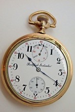 VINTAGE ROCHFORD 16 SIZE POCKET WATCH 655 21 JEWELS MADE IN 1910 21 JEWELS - 10C