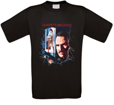 Sharkys Machine Sharky und seine Profis Burt Reynolds T-Shirt alle Größen NEU