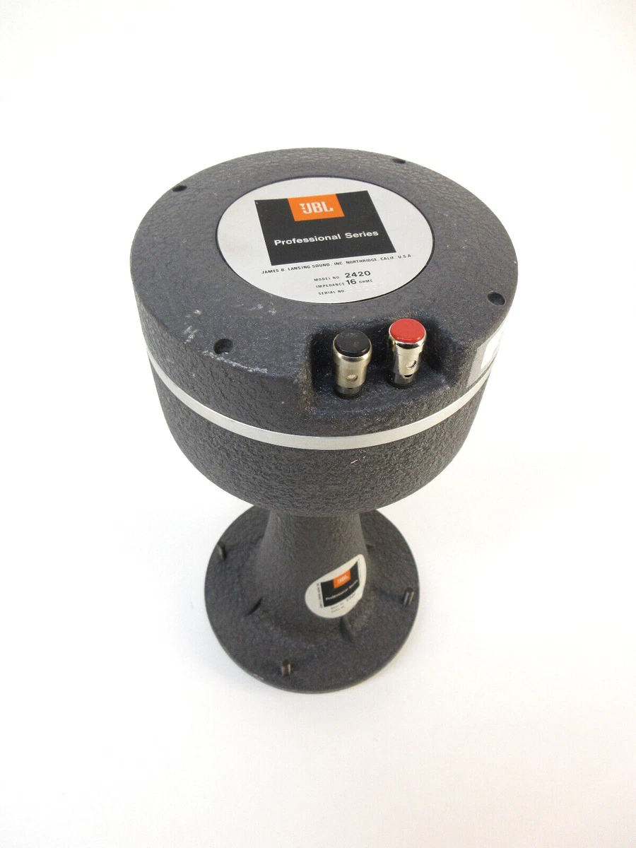 JBL 2420　ドライバー ２個 JBL 2420 Driver Units + 1217-1290 Horns Set Pair Very Good from JP