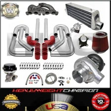 Turbo Kit T3/T4 for 88-99 Celica 90-95 MR2 SW20 3SGTE FMIC PK WG BOV Manifold RD