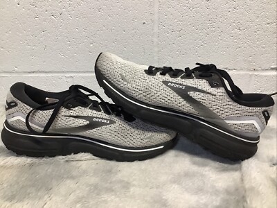 Brooks Ghost 15 Athletic Shoes Men\'s Size 9B Runner Training White Black Comfort Size 9 - Brooks Ghost 15 White Black for sale online | eBay main image 3