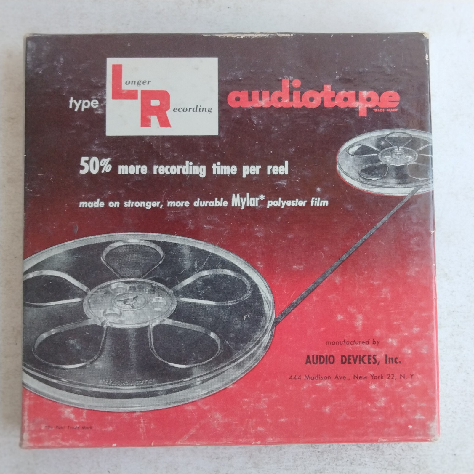 Audio Devices Audio Tape Real To Reel Unused Sealed As Is For Collector Purposes