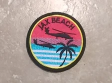 JAX BEACH MH-60R Seahawk Helicopter USN - Genuine Military Patch