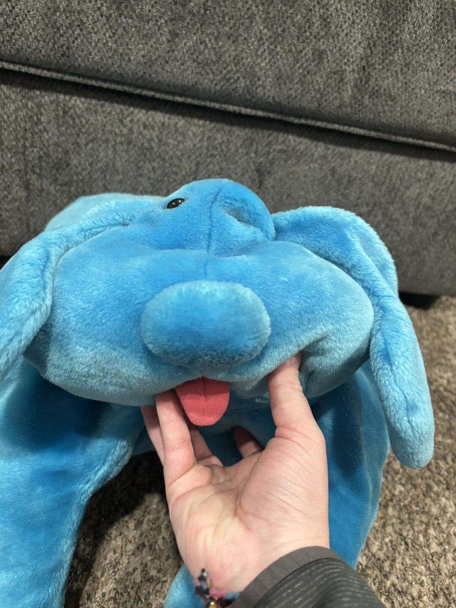 Pillow Buddy Vintage Blue Puppy Dog Bunny? Plush Pillow Kentex? | eBay
